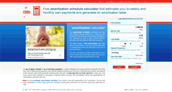 Desktop Screenshot of amortization-schedule.info